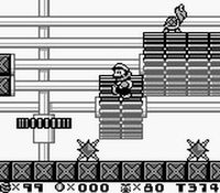 une photo d'Ã©cran de Super Mario Land 2 sur Nintendo Game Boy